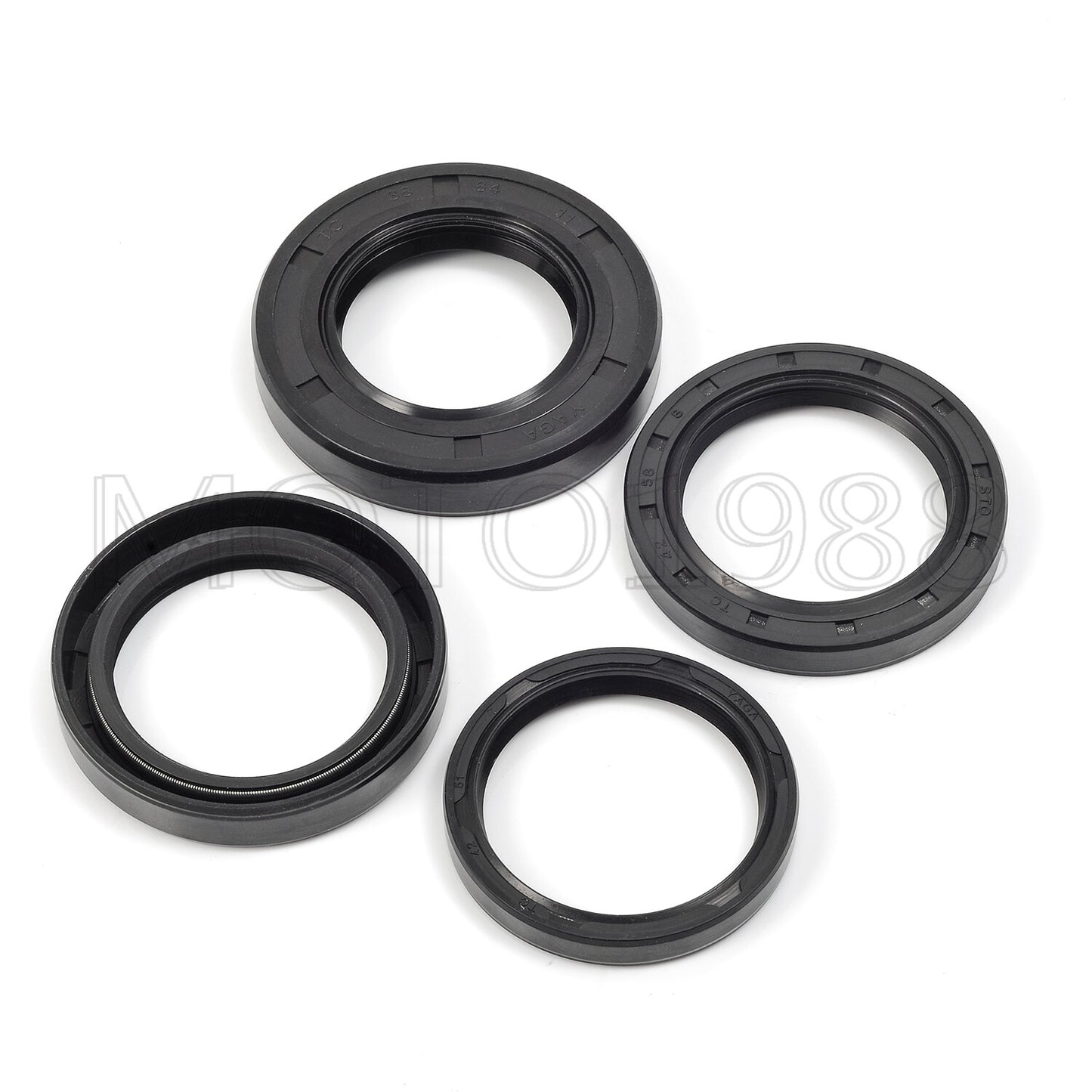 Rear Differential & Axle Bearing Seal Kit for Honda TRX 300 (1988–2000)