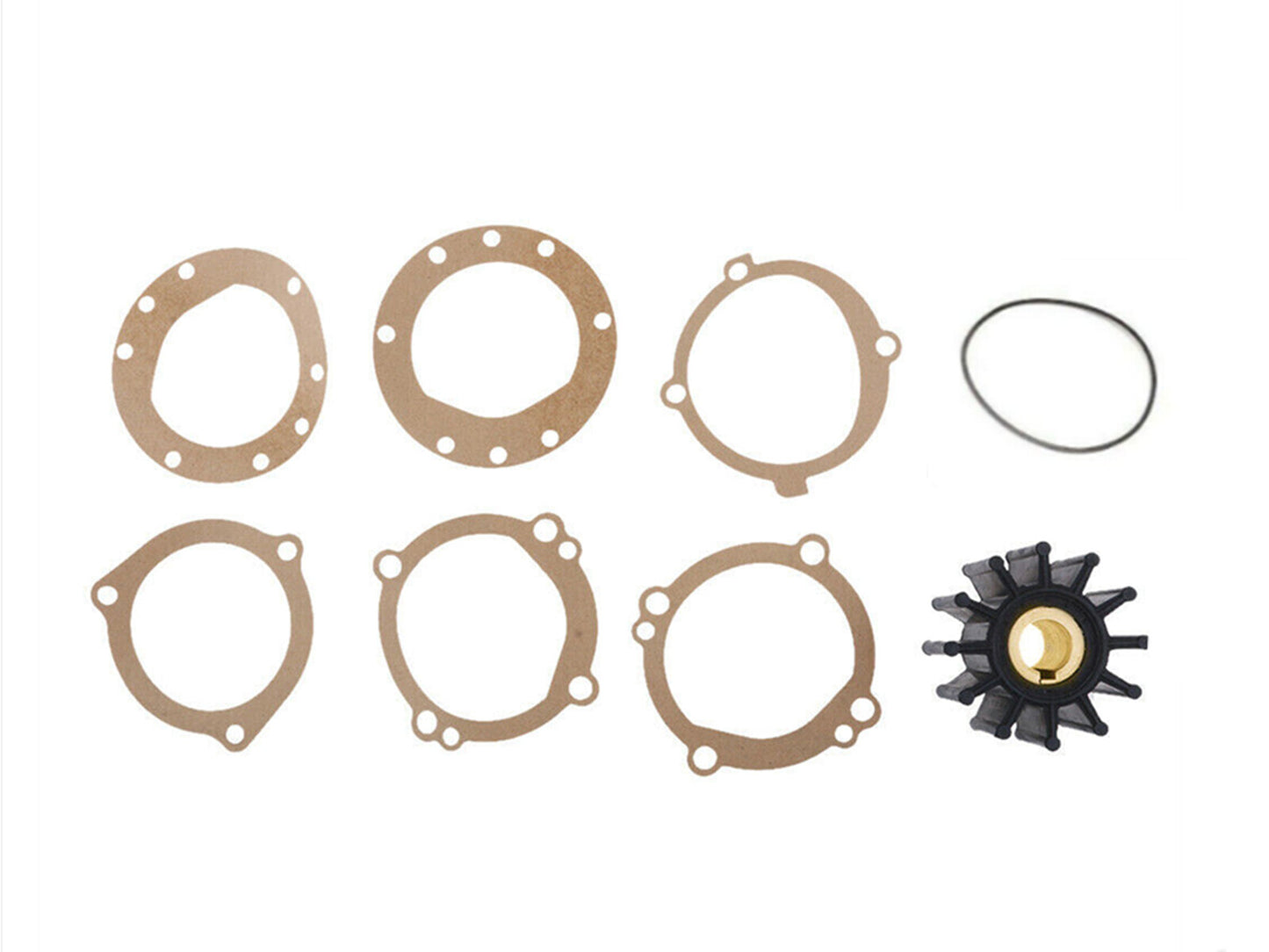 Flexible Impeller Kit for Sherwood Inboard Motor (10615K, 11979-0001-P)