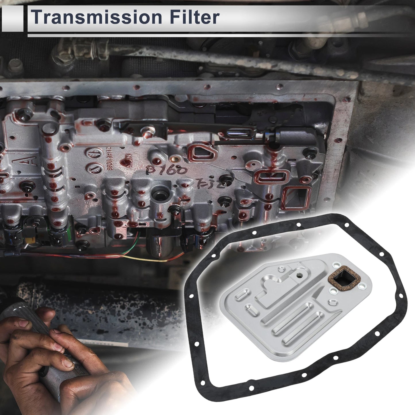 Transmission Filter Gasket Kit No.MD737840 for Mitsubishi Galant (1992–1998)