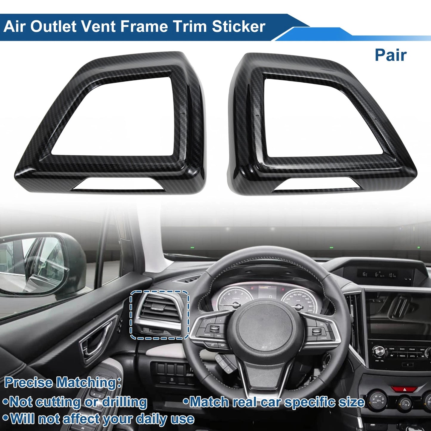 Center Console Air Vent Cover Trim Kit