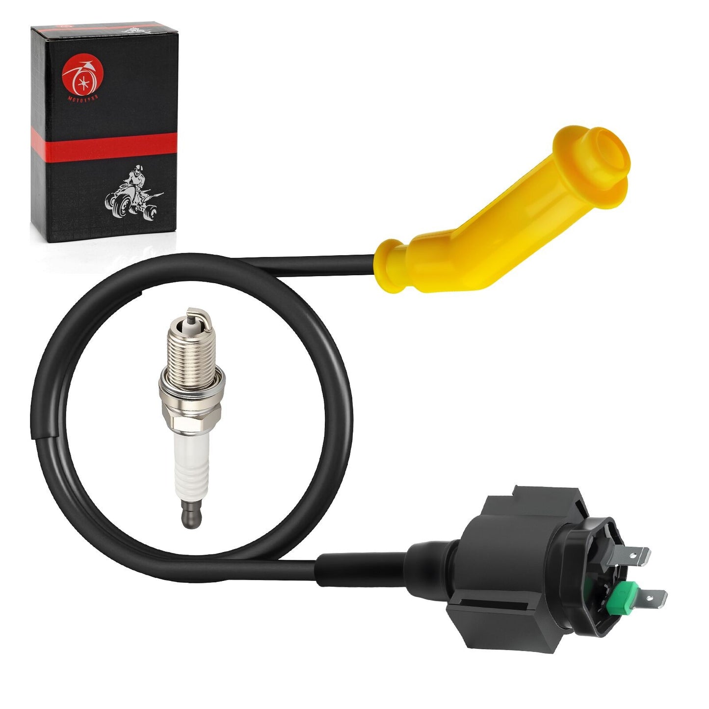 Ignition Coil & Spark Plug for Honda Foreman 500 TRX 500 (2005–2014)