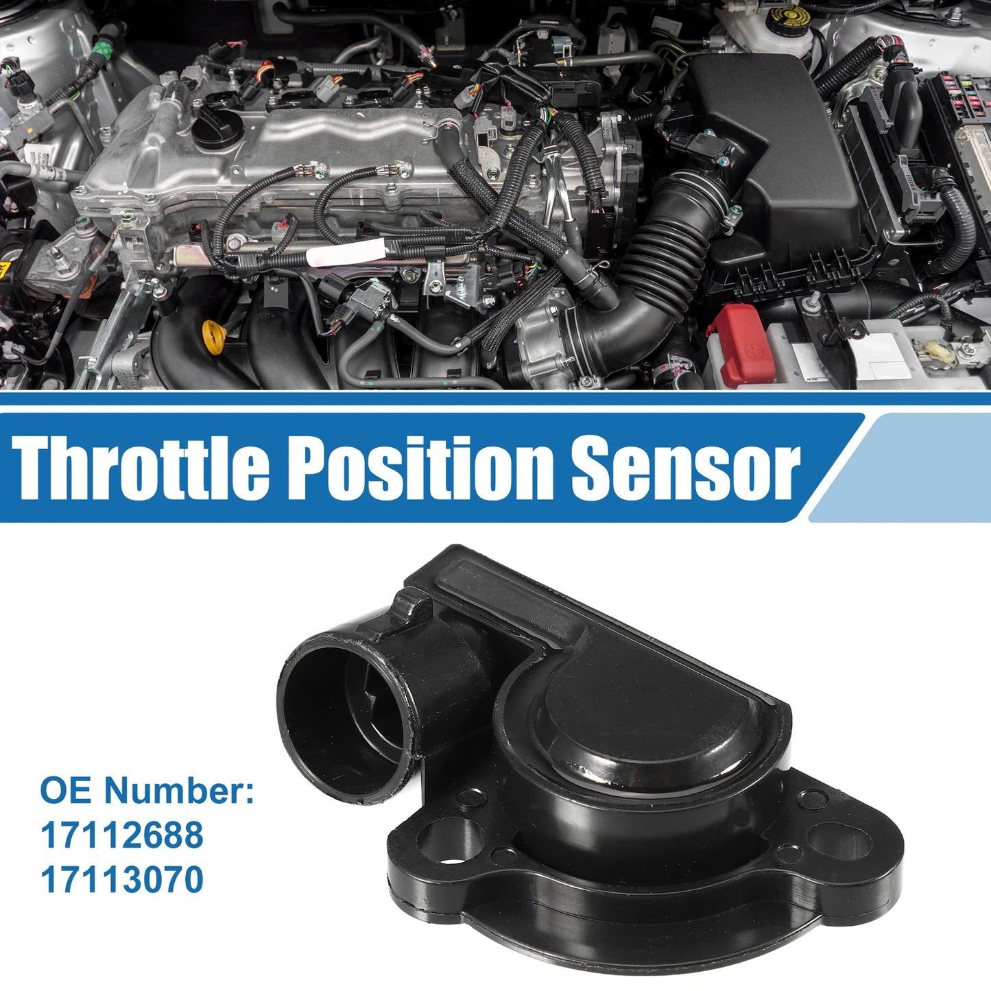 Throttle Position Sensor for GMC P3500 7.4L V8 (1994–1997)