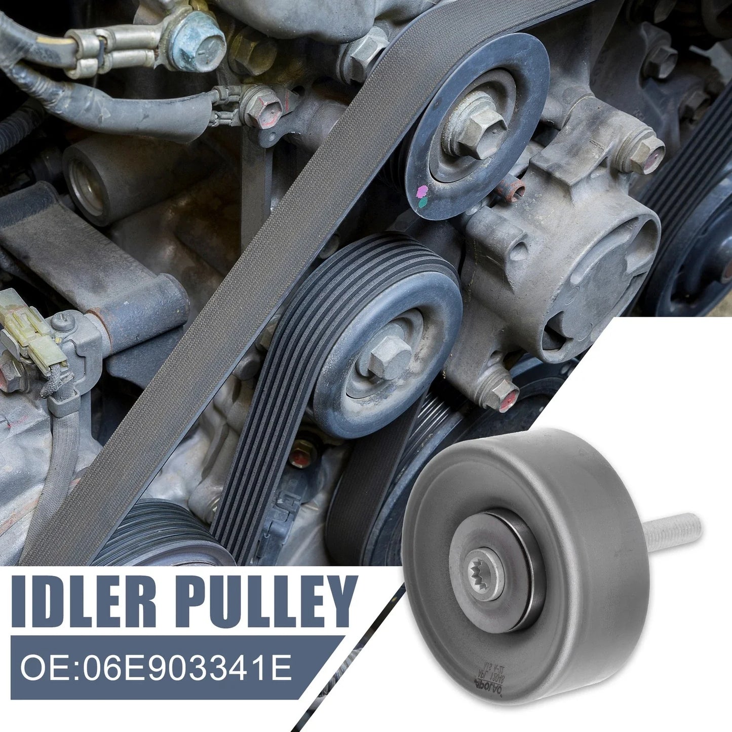 Drive Belt Idler Pulley for Audi A4 2.0L (2016)
