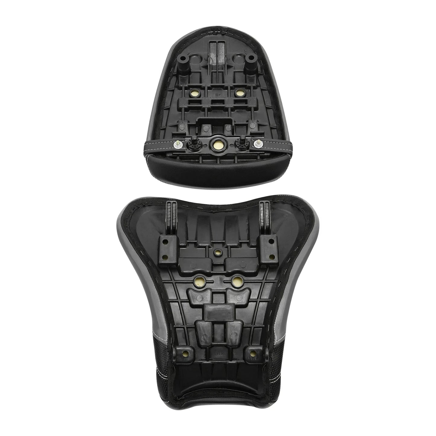 Driver & Passenger Seat for Suzuki GSXR1000 (2005 - 2006) Black Gray