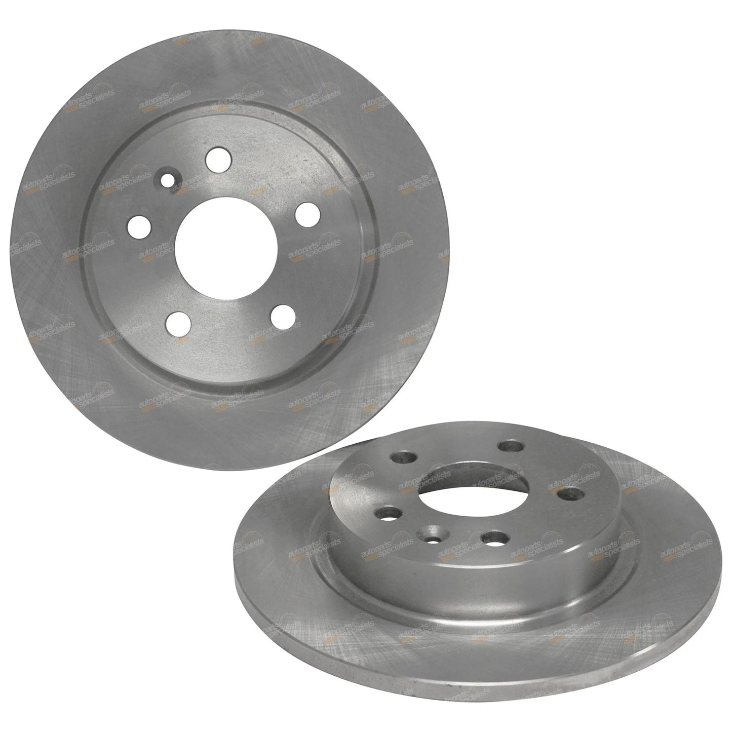2 Rear Disc Brake Rotors for Chevrolet Cruze (2009–2015) 268mm