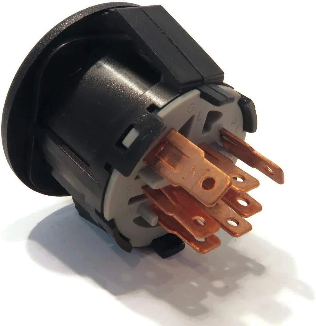 Ignition Switch & Key for Husqvarna, Murray, John Deere, MTD (1992)