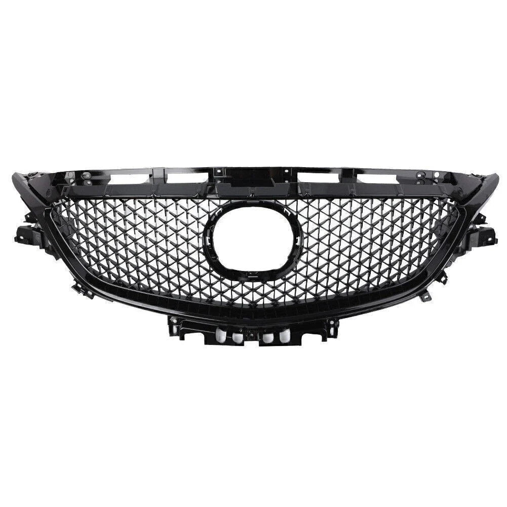 Honeycombe Mesh Front Bumper Grille for Mazda 6 Atenza (2017-2018) Black