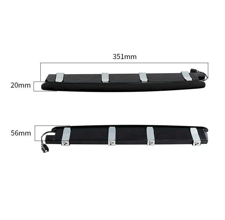 Smoke Lens LED Third Brake Light for Mercedes Benz W203 C-Class (2001–2007)