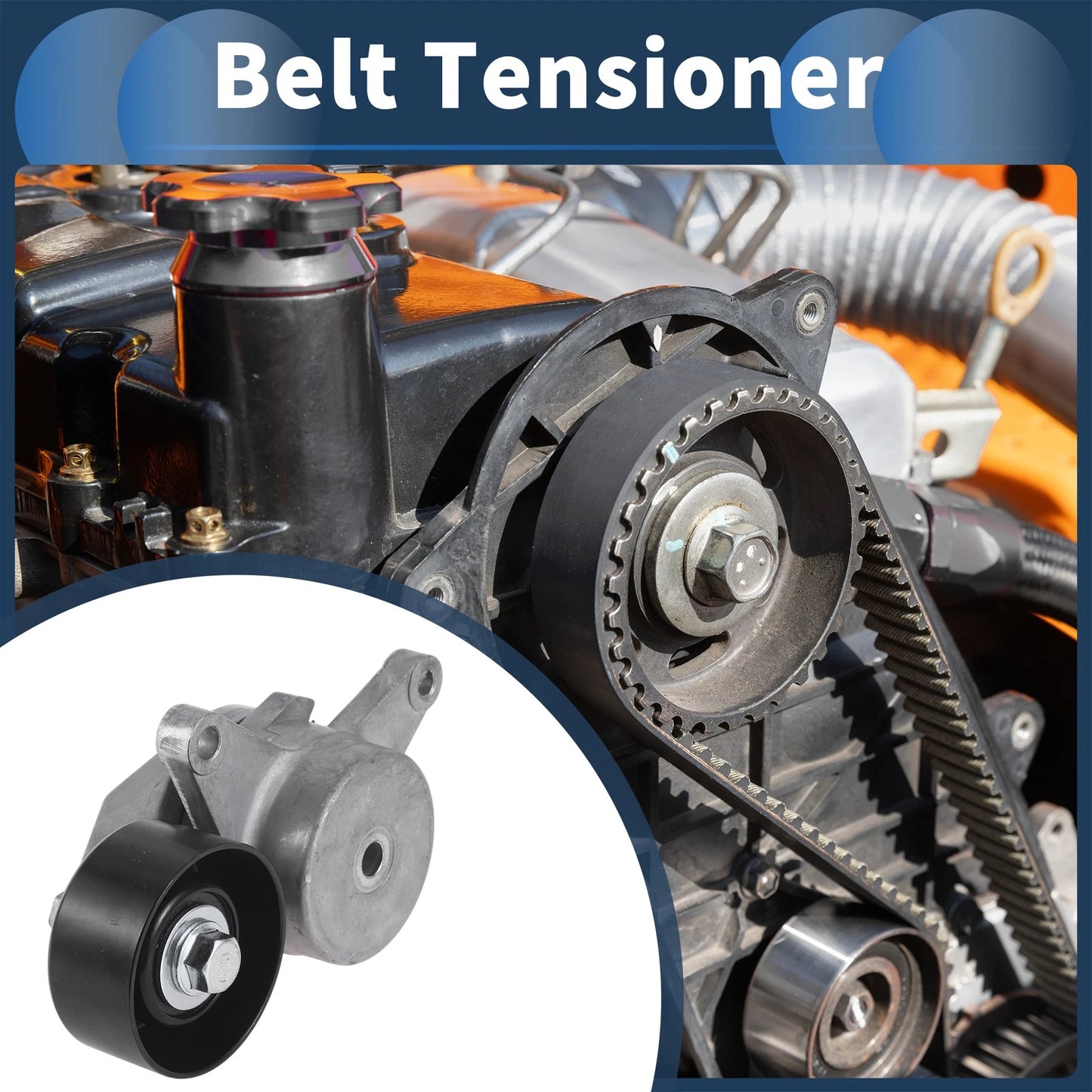 Belt Tensioner for Hyundai Verna (2015–2020) No. 2528104600 Metal