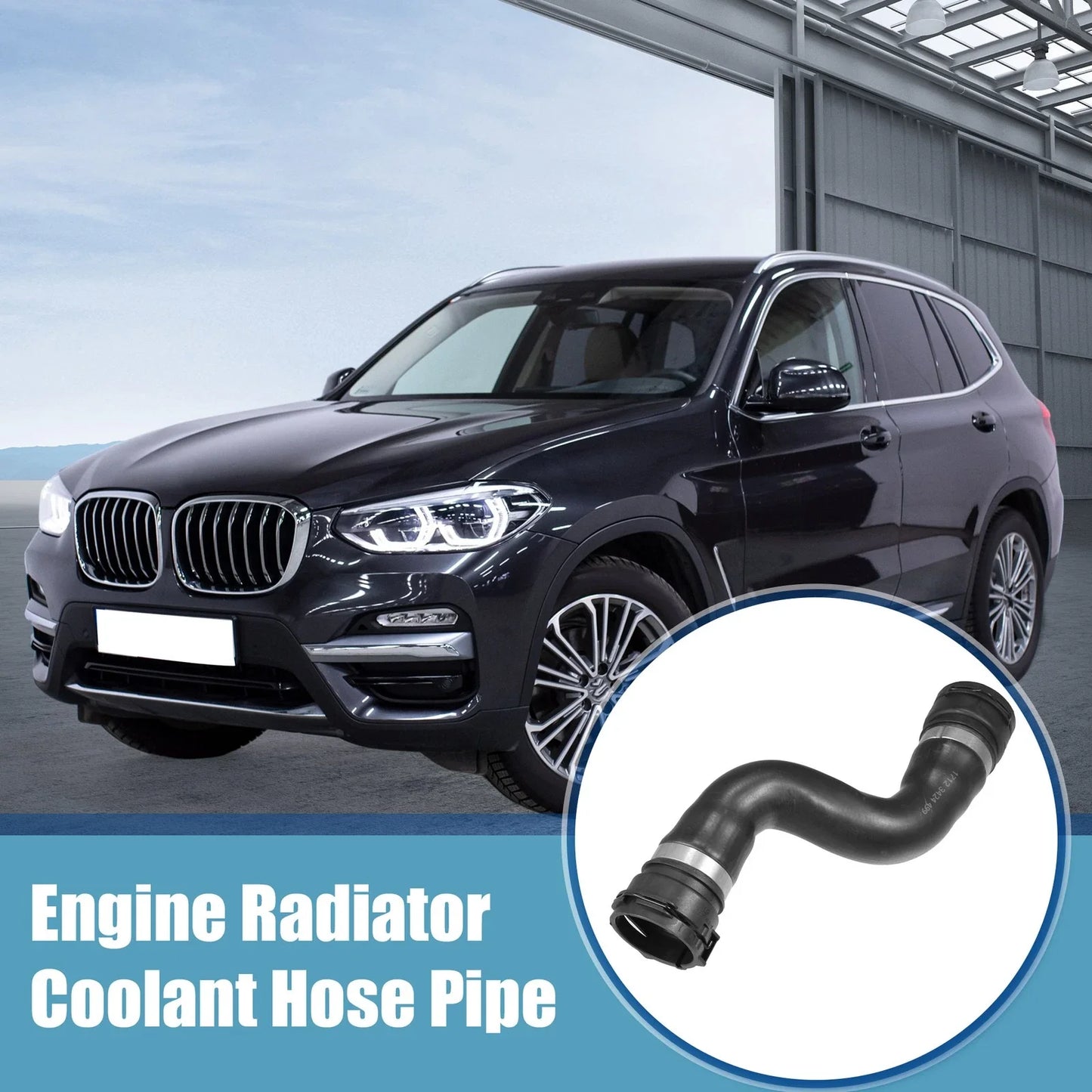 Radiator Coolant Heater Hose for BMW X3 3.0si (2007-2010)