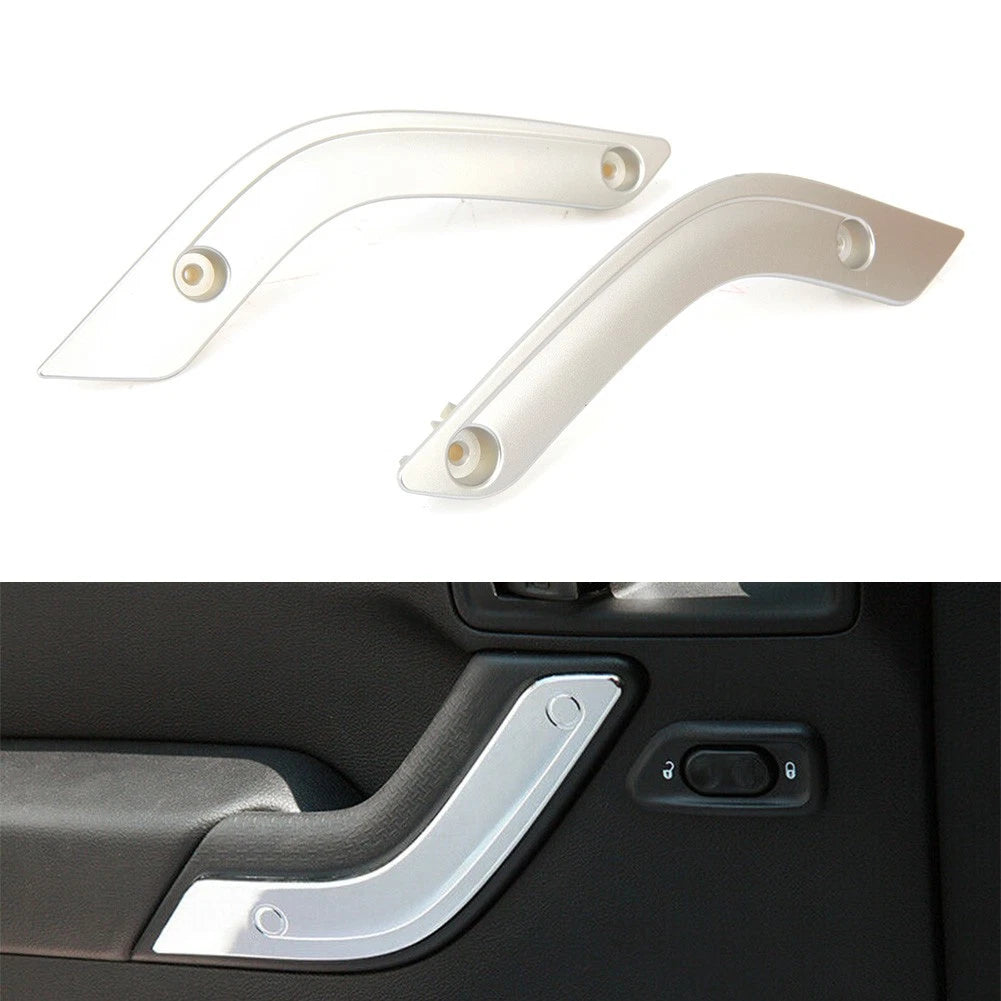 2X Door Screw Protector Cover Trim for Jeep Wrangler JL JLU JT (2018–2021)