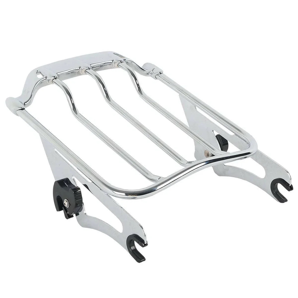 Backrest Sissy Bar Luggage Rack Docking Kit for Harley Street Glide (2014-2024)