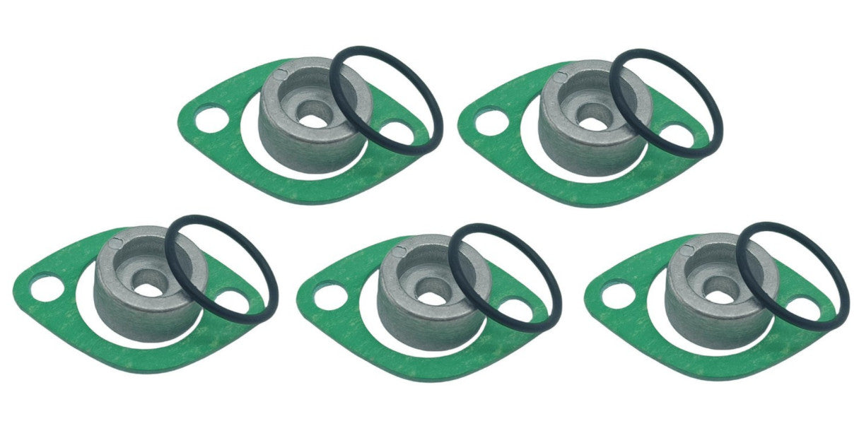 5pcs Round Zinc Anode Kit for Suzuki 4T Outboard Motor
