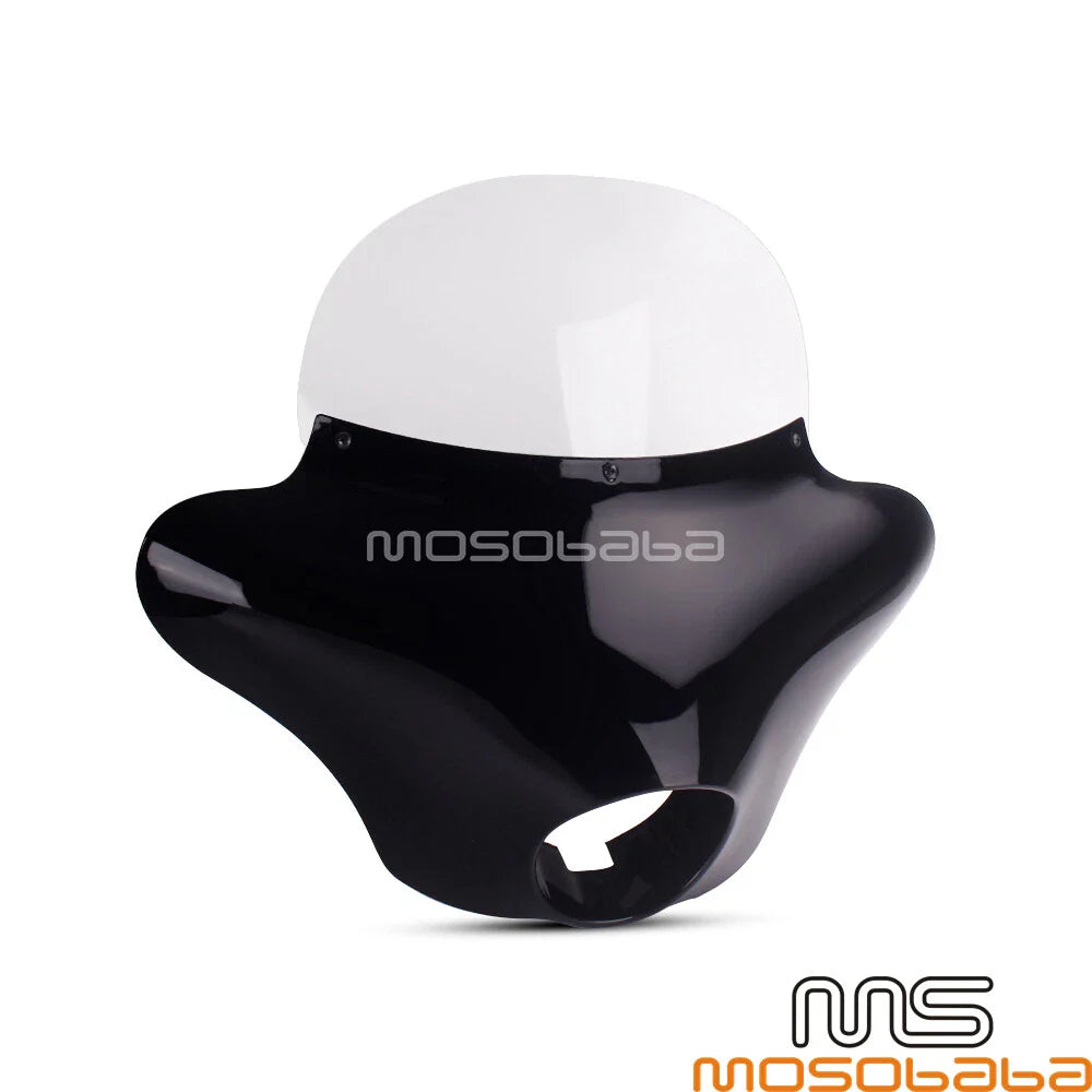 Windshield & Batwing Fairing for Harley Sportster 48 XL1200X 883 Dyna (2010-2023)