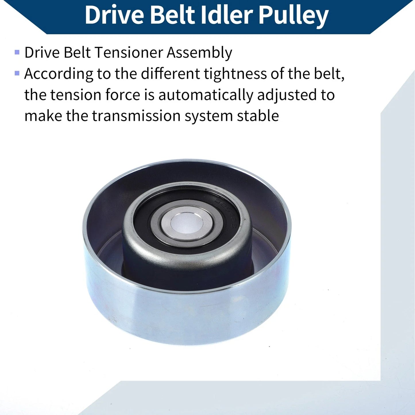 Drive Belt Idler Pulley for Honda Pilot (2006-2011) - 1 x Quality Replacement