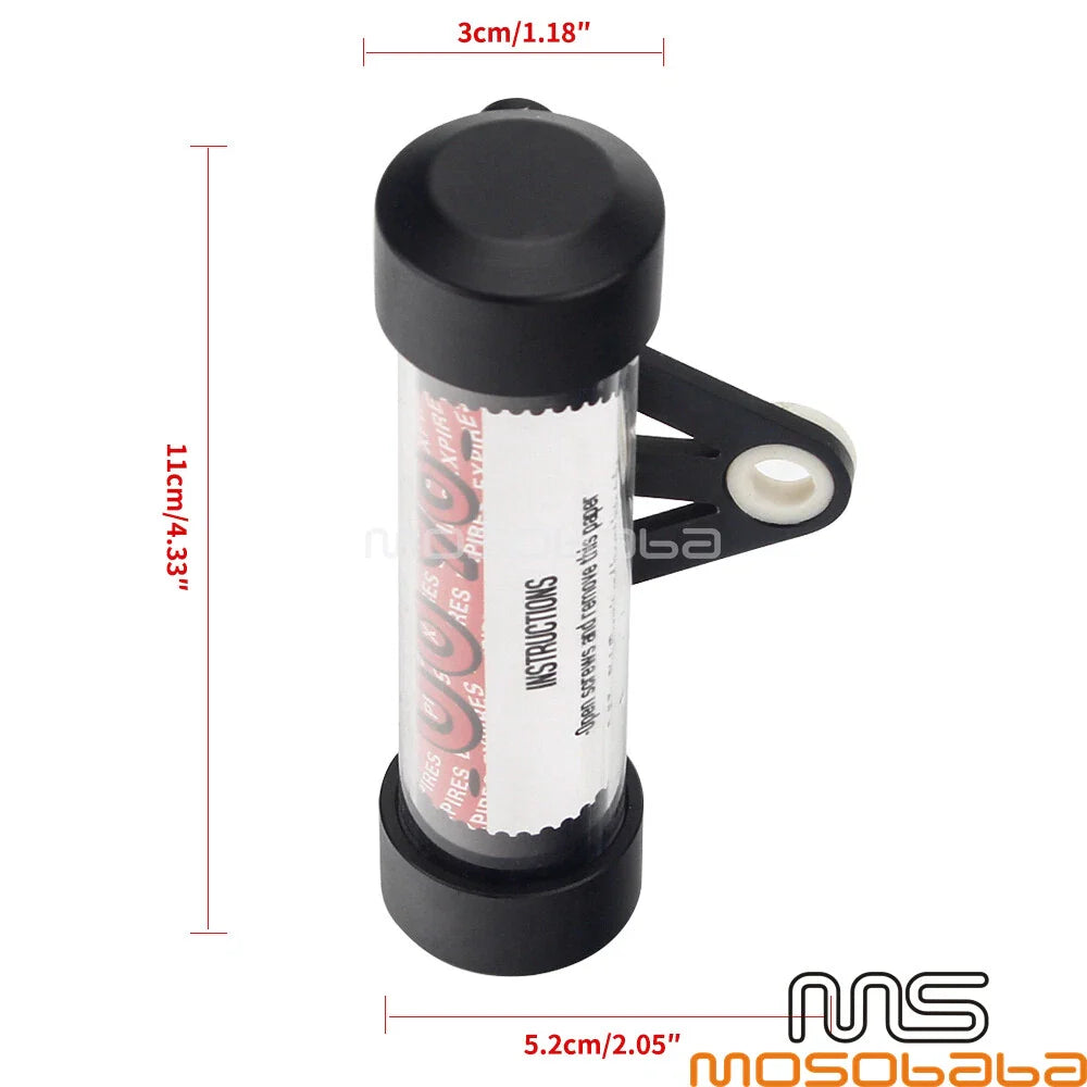 Cylindrical Tube Holder for Universal Motorcycle Motorbike Accessory