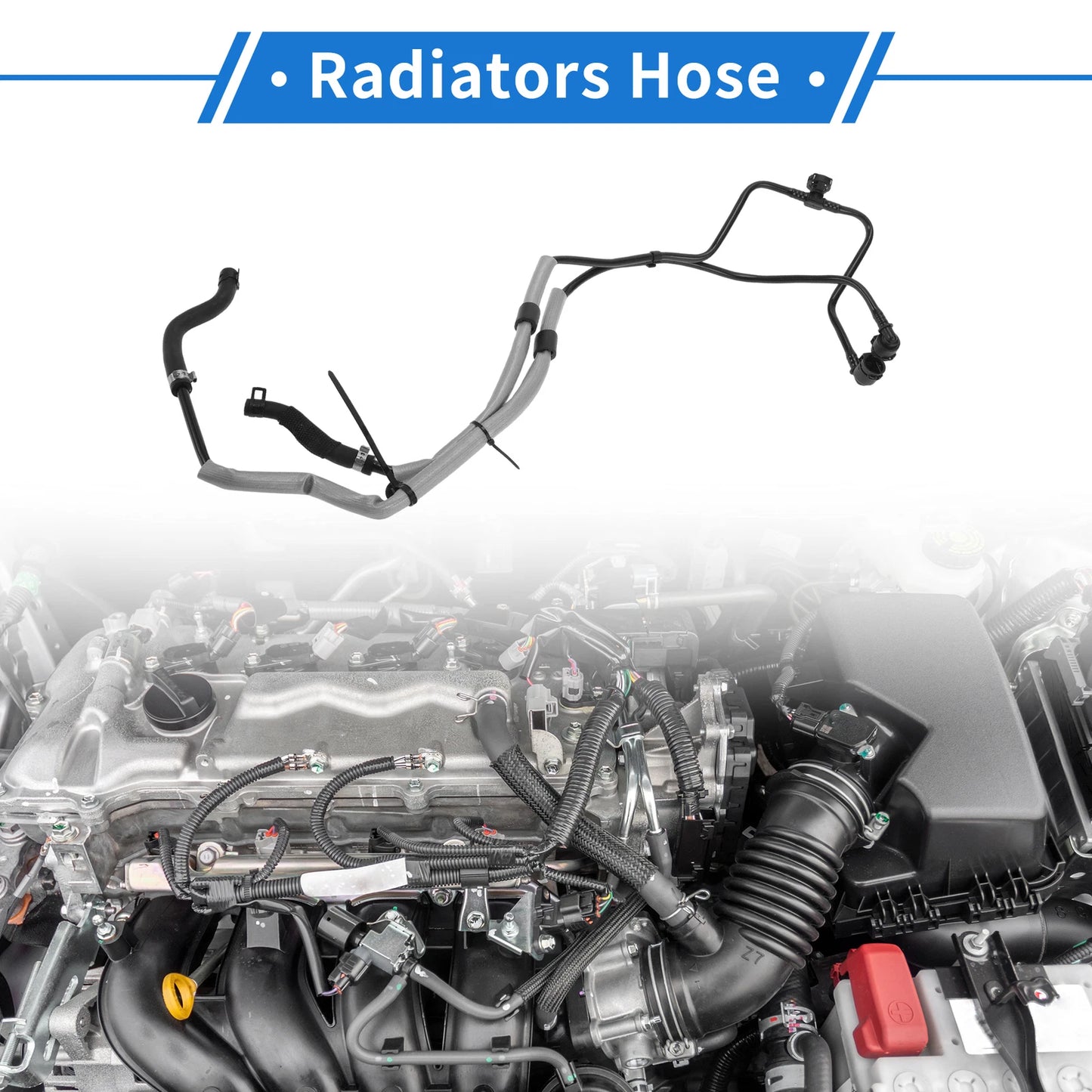 Radiator Hose for Mercedes-Benz GLC300 GLC350e (2016–2020) No.A2535017000