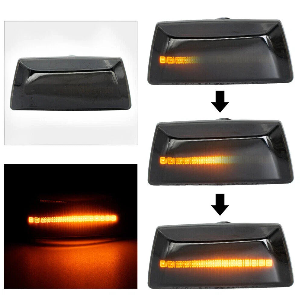 LED Side Indicator Amber Lamps for Opel Zafira B, Adam, Cruze (2005-2019)