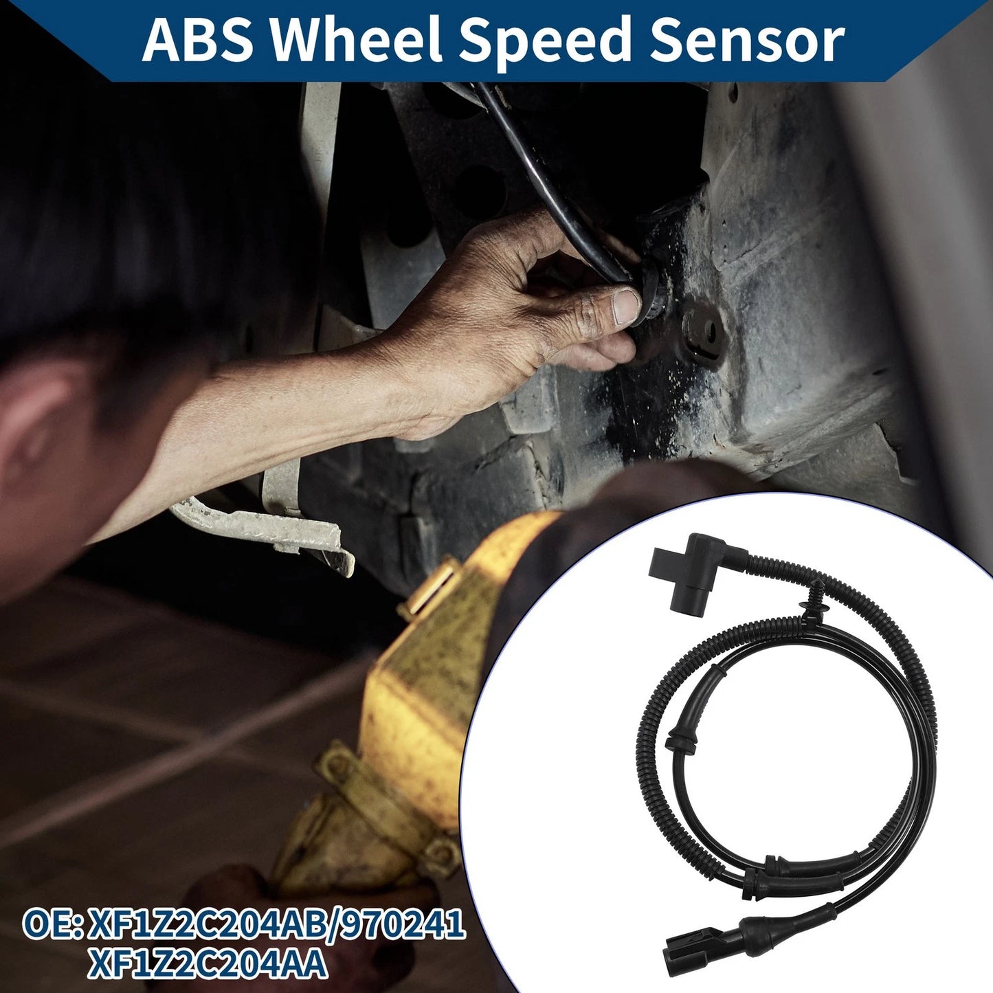 ABS Wheel Speed Sensor for Ford Taurus (1996–1999) No.XF1Z2C204AB/970241