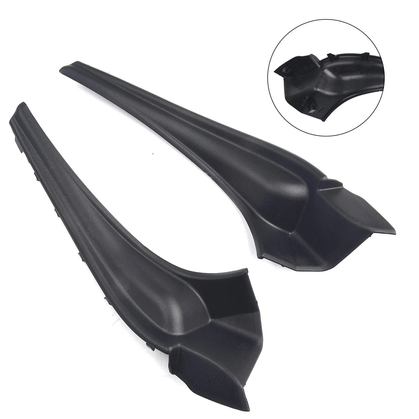 Front Pair / Windshield Wiper Cowl Cover for Nissan Versa (2012–2018)