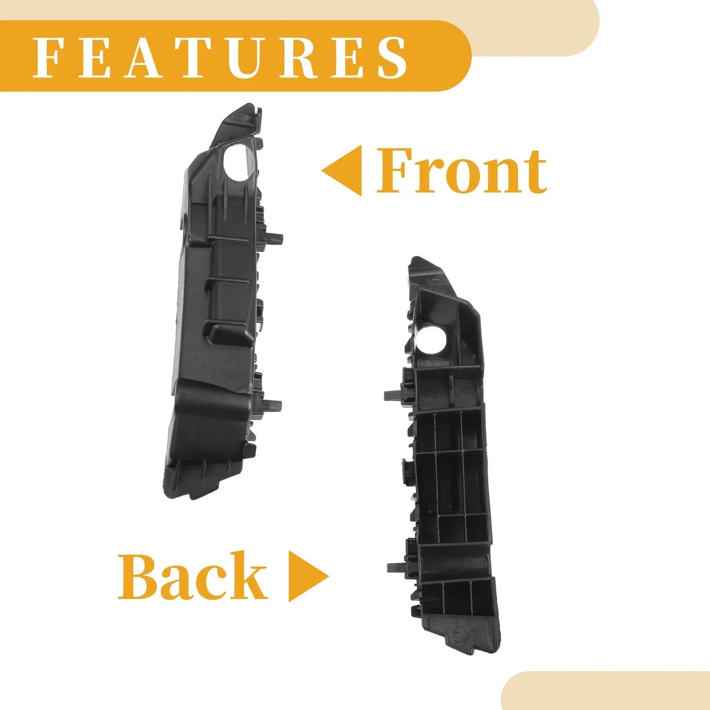 Front Bumper Support Bracket for Hyundai Elantra (2019-2020) 1 x Pc