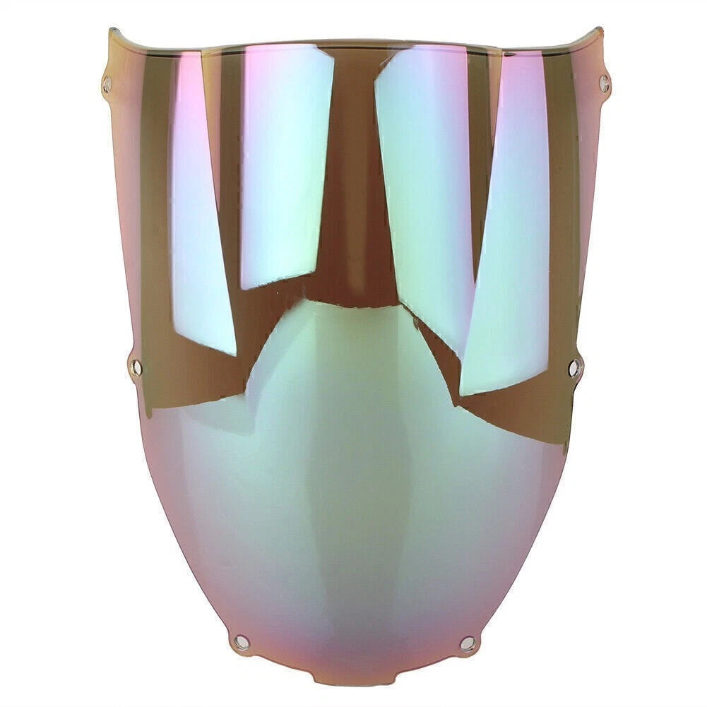 Iridium ABS Double Bubble Windscreen for Kawasaki Ninja ZX6R (2000–2002)
