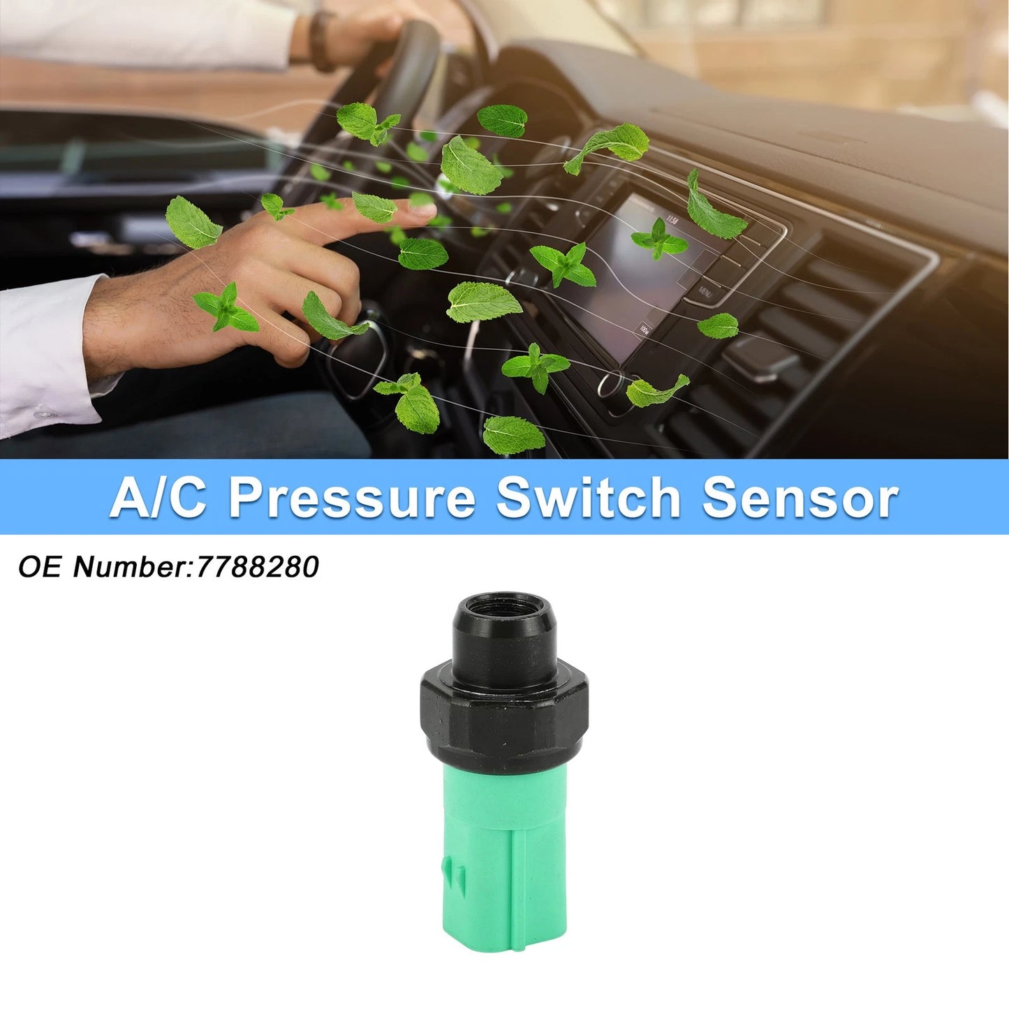 A/C Pressure Switch Sensor for Fiat Alfa Romeo Lancia (No. 7788280)