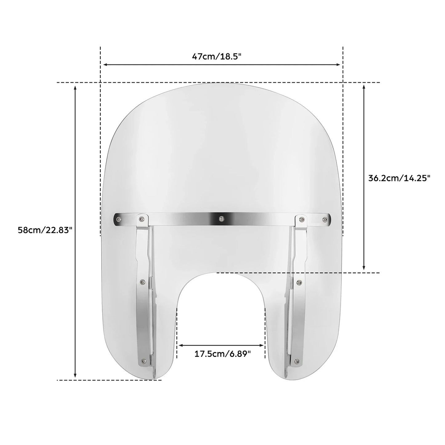 Windscreen Bracket for Harley Sportster XL883 1200 (1988-2022)