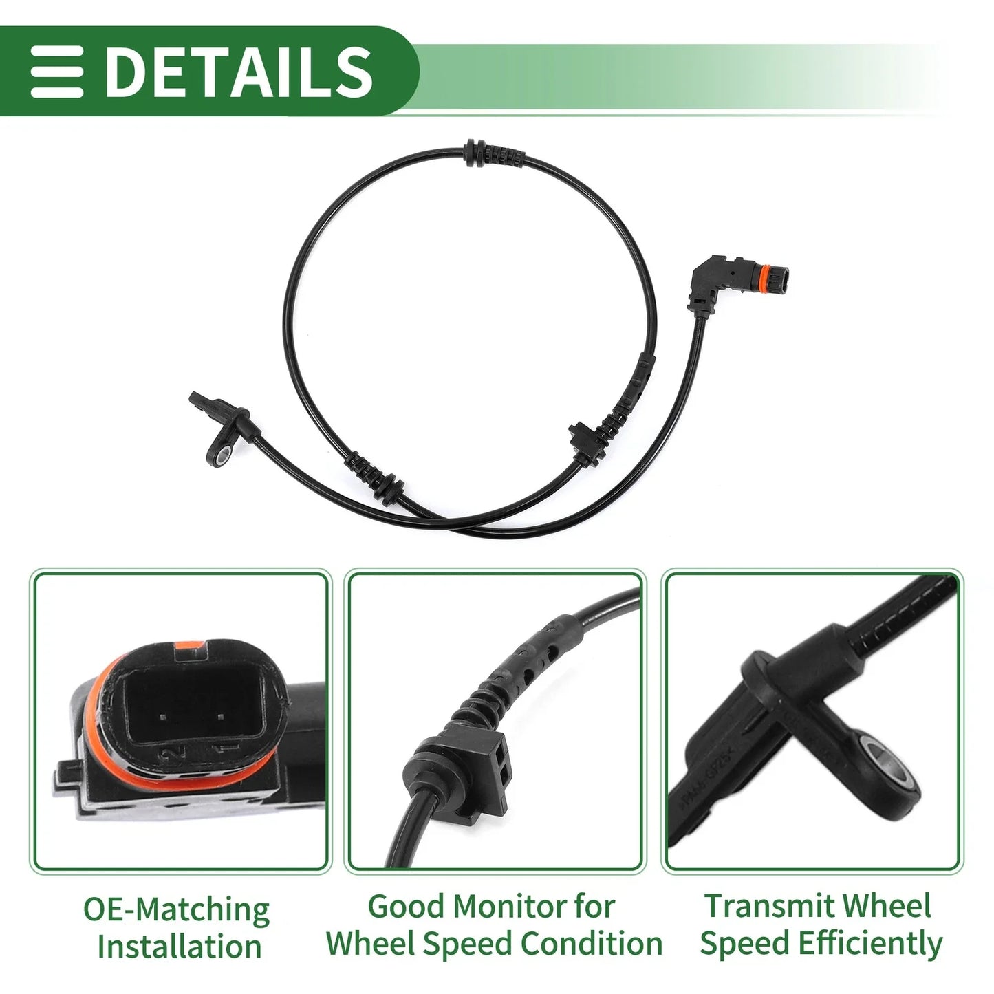 ABS Wheel Speed Sensor for Mercedes-Benz CL550 (2011-2014)