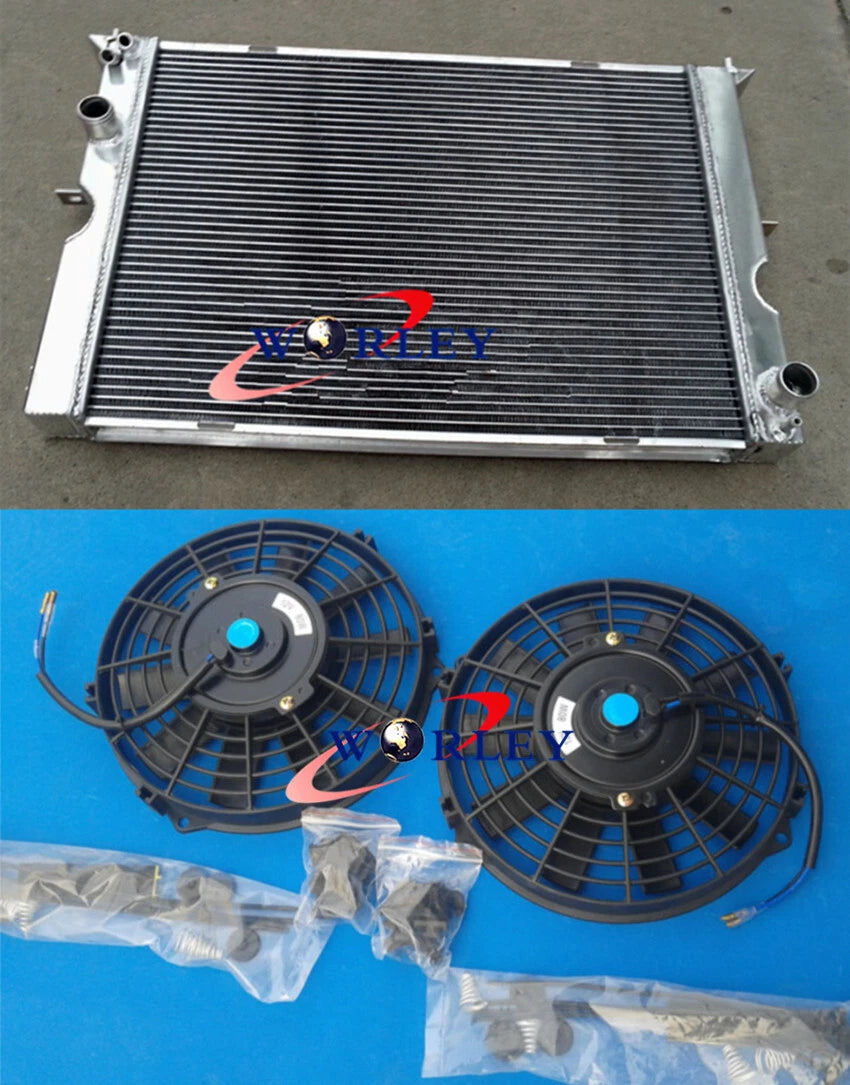 3-Row Aluminum Radiator with Fan for Land Rover Discovery II (1998–2004)