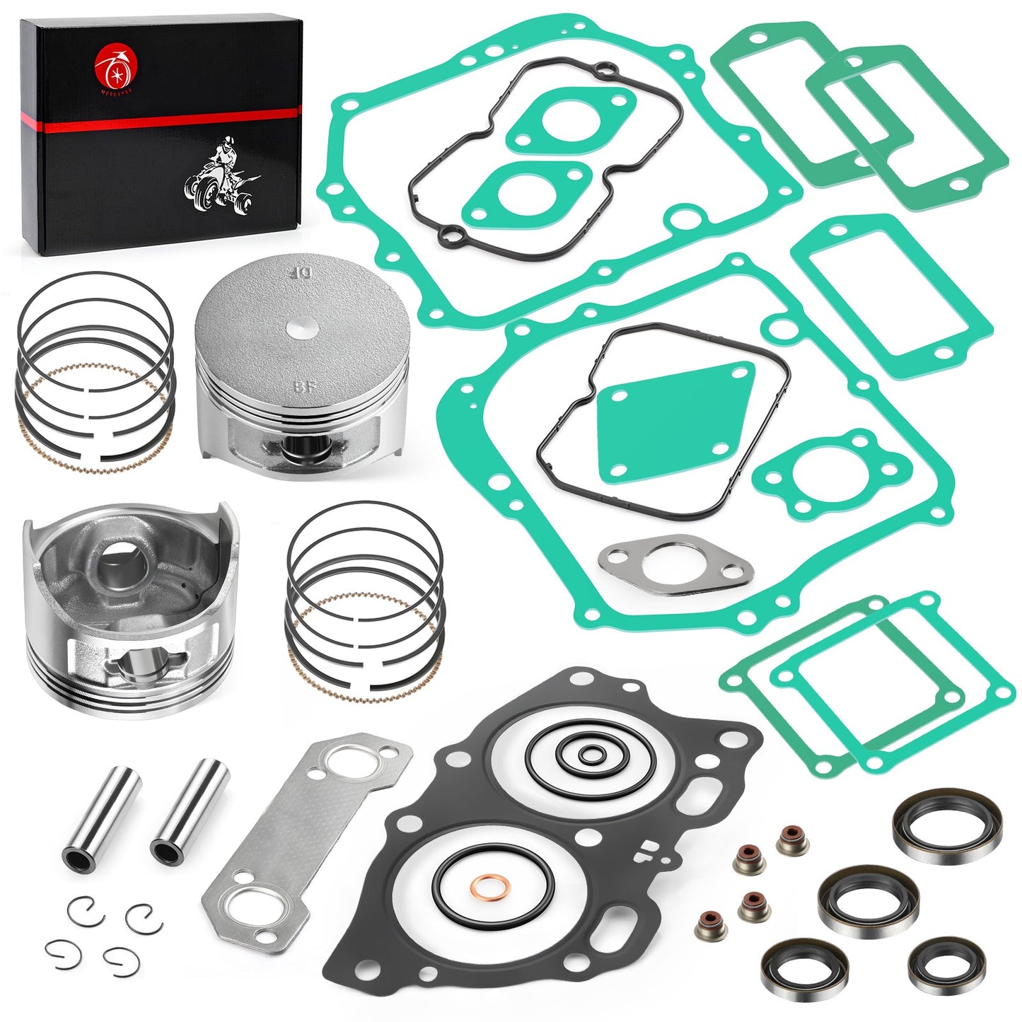 Piston Ring Rebuild Kit for EZGO Golf Cart (1996–2008)