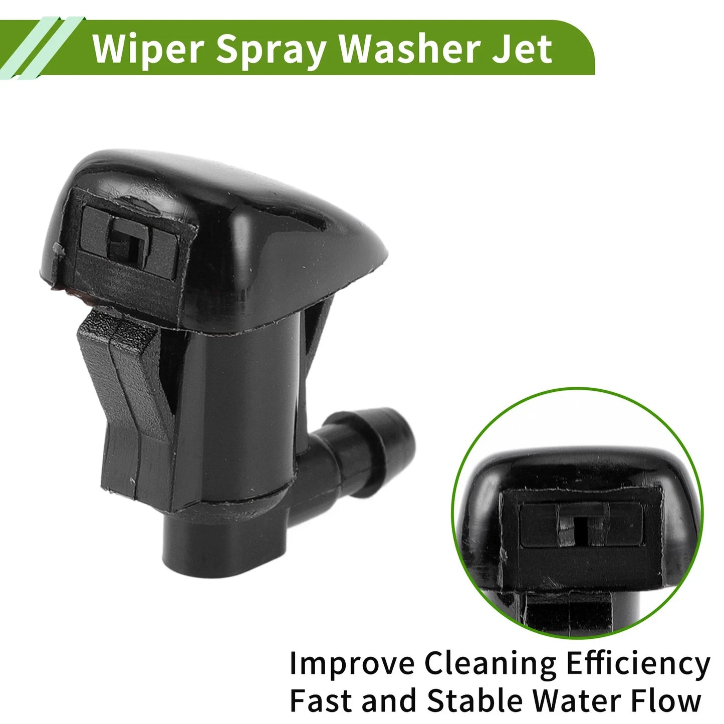 Windshield Washer Nozzle & Hose Connector for GMC (2007-2014)