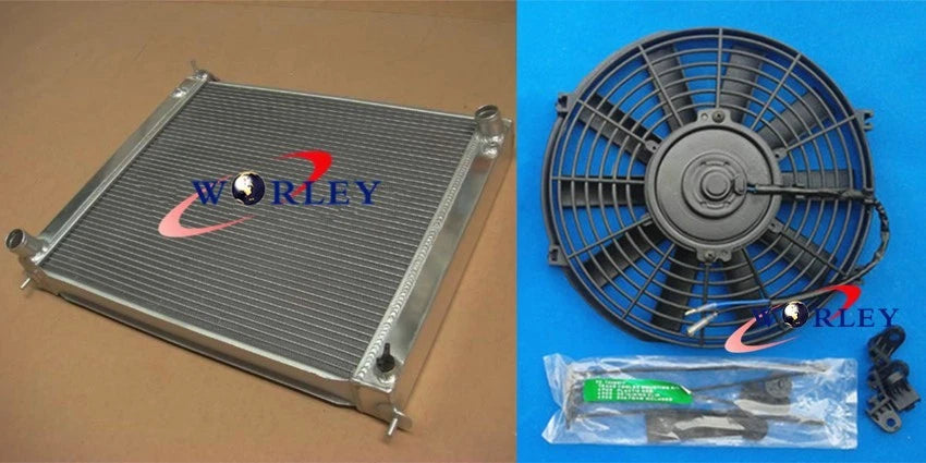 Aluminum Radiator with Fan for Nissan Fairlady 300ZX (1990–1996)
