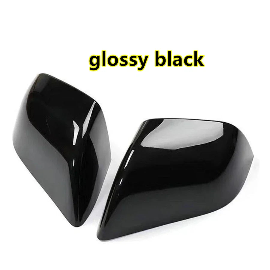 2 x Side Mirror Rear View Cover Cap Decor for Tesla Model 3+ (2024–2024)