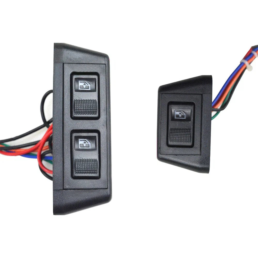 Universal 3 Remote Switch Kit for Door Lock Power Window 12V for Car (Fits 2 Doors)