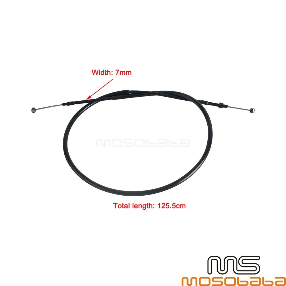 125.5CM Black Stainless Clutch Cable for BMW G310R G310GS (2016-2020)