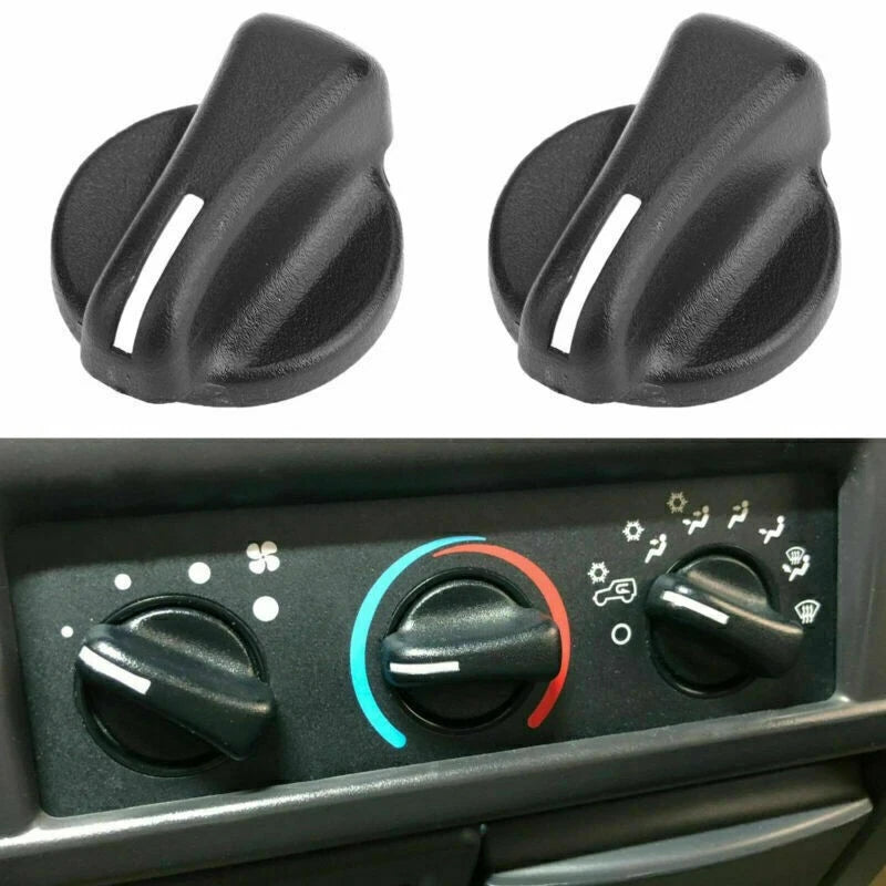 2PC Heater A/C Fan Speed Control for Jeep Wrangler TJ (1999–2006) E3
