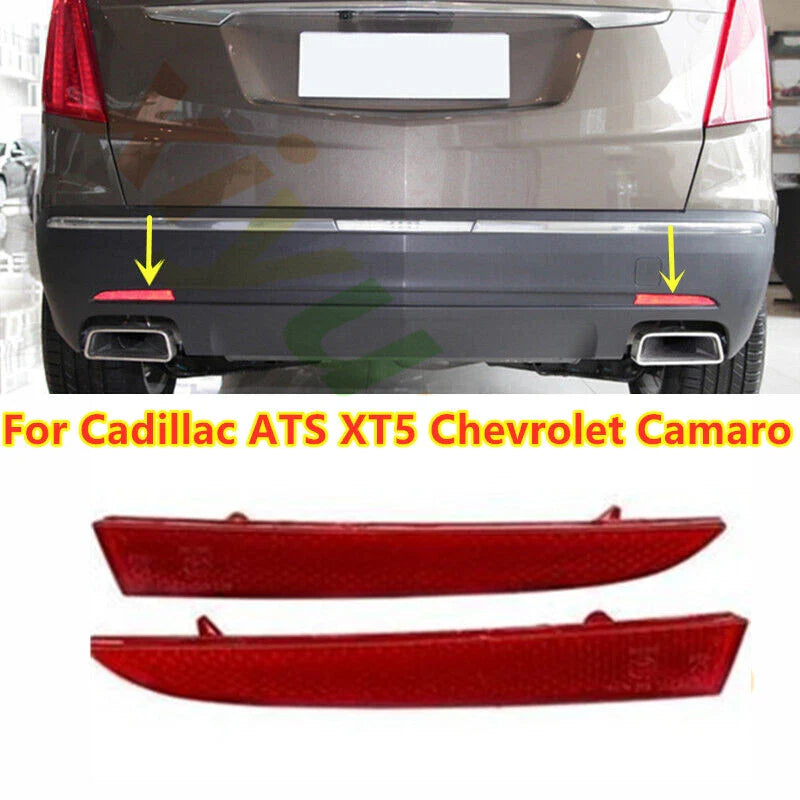 Rear Bumper Signal Marker Light Reflector for Cadillac ATS XT5 Chevrolet Camaro