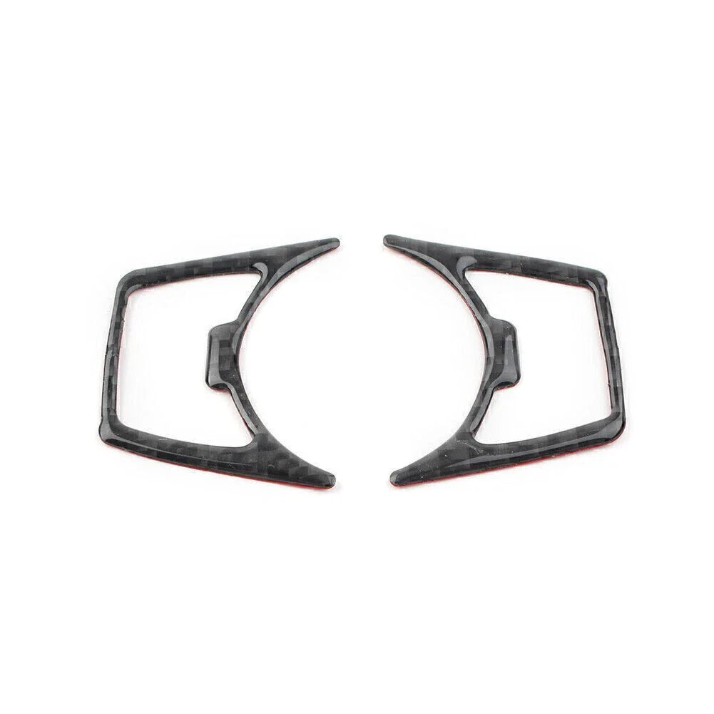 LHD Headlight Switch Cover Trim for Mustang 2015-2019 Carbon Fiber