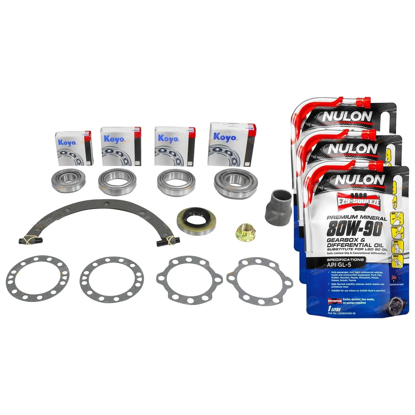 Rear Diff Rebuild Kit Oil for Landcruiser