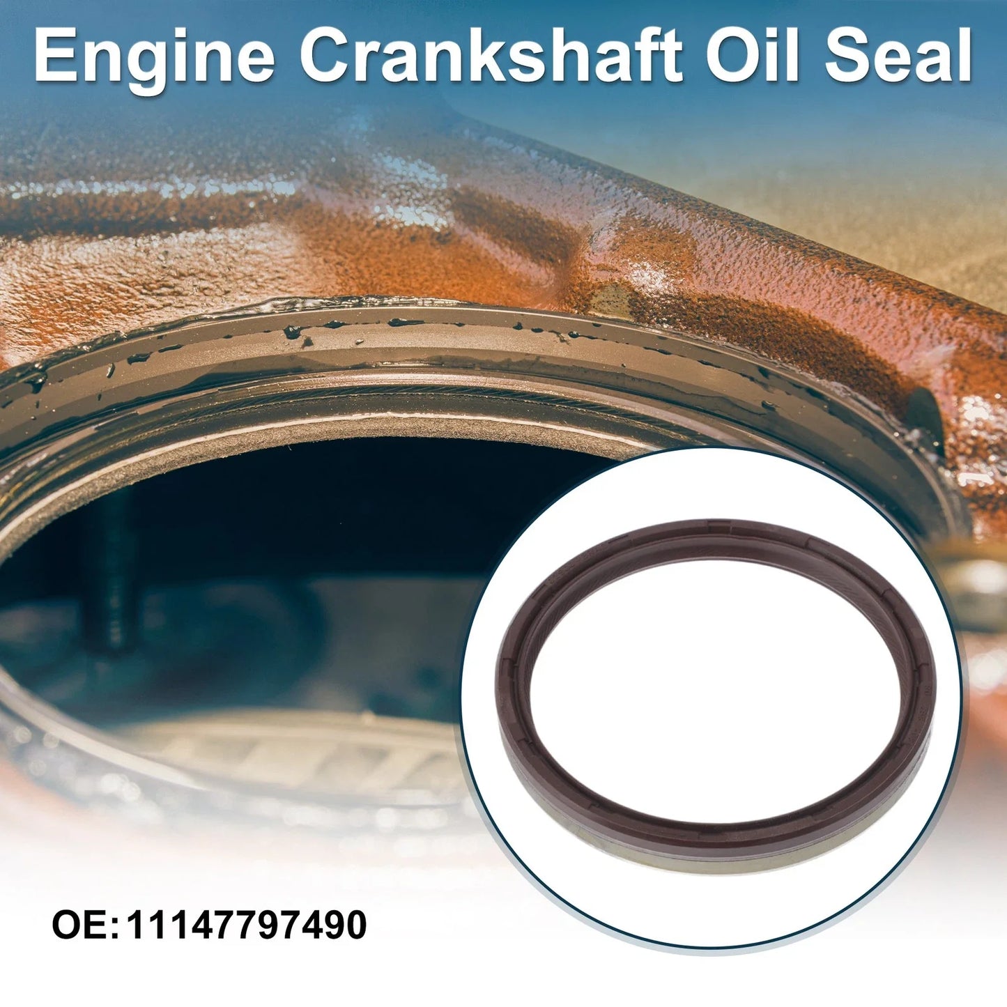 Rear Crankshaft Oil Seal for BMW 3 Series (2004 - 2019)