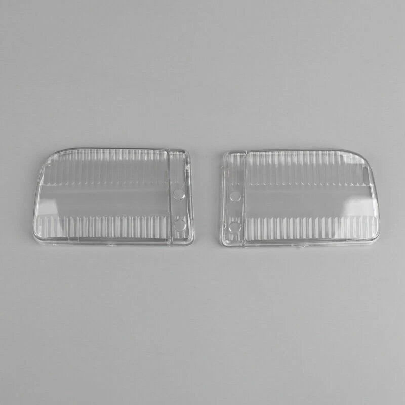 Pair Front Bumper Fog Light Lens for BMW E30 318i 318is (1982–1991)
