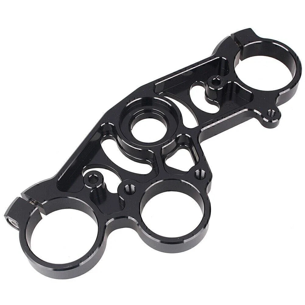 Motorcycle Triple Tree Front Upper Clamp Black for Yamaha YZF R1 (2004-2006)