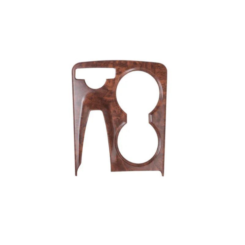 Wood Grain Water Cup Holder Panel Cover for Mercedes-Benz GLK (2013–2015)