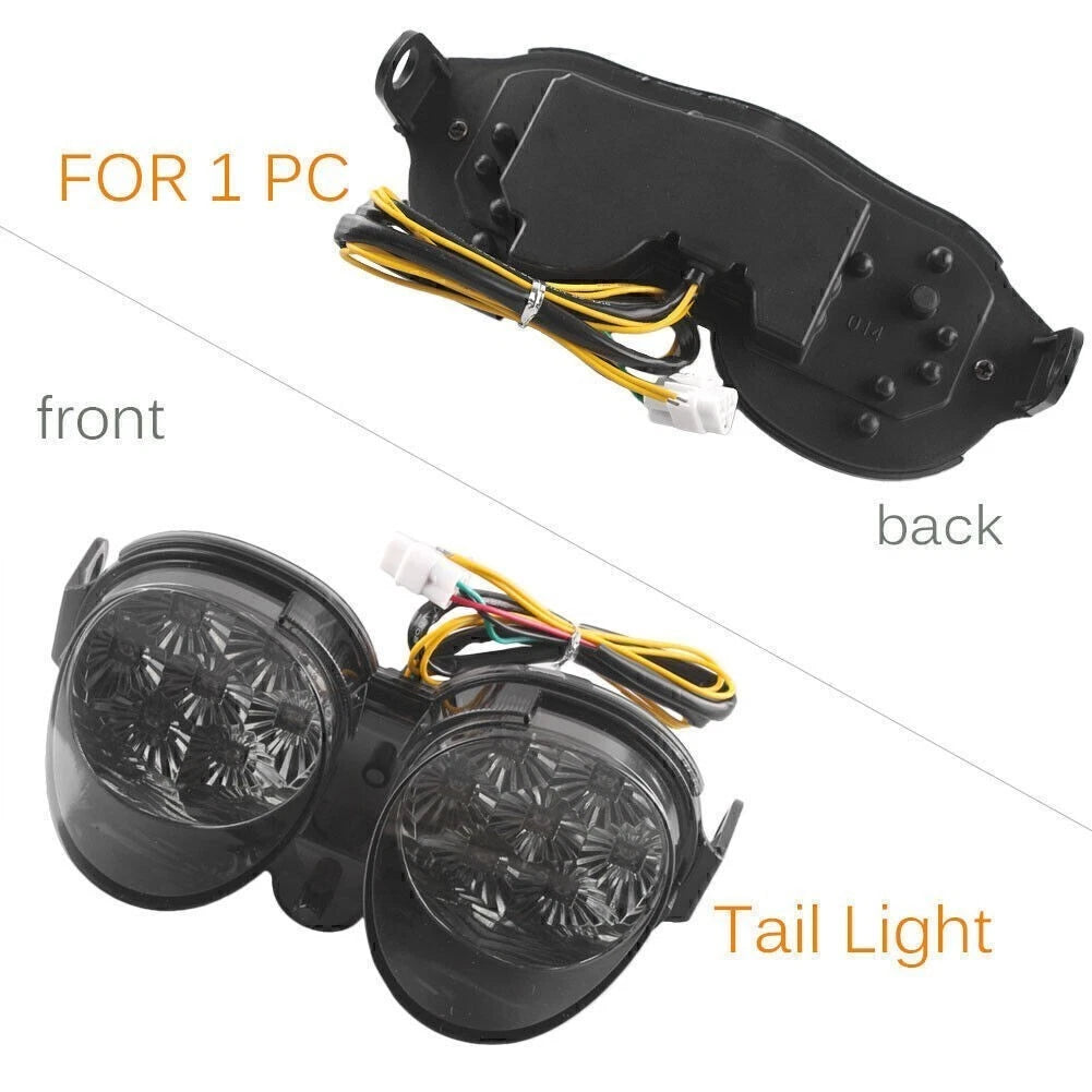 Integrated Smoke Tail Light Turn Signals for Yamaha YZF R6 (2001–2002)