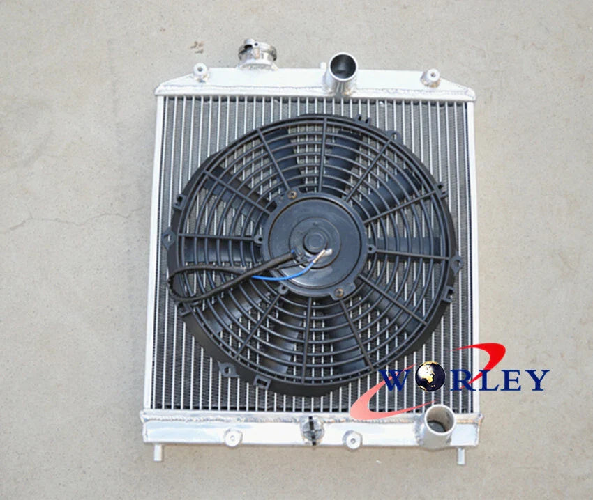 Alloy Radiator & Fan for Honda Civic EK EG B16 B18 32mm (1992-2000)