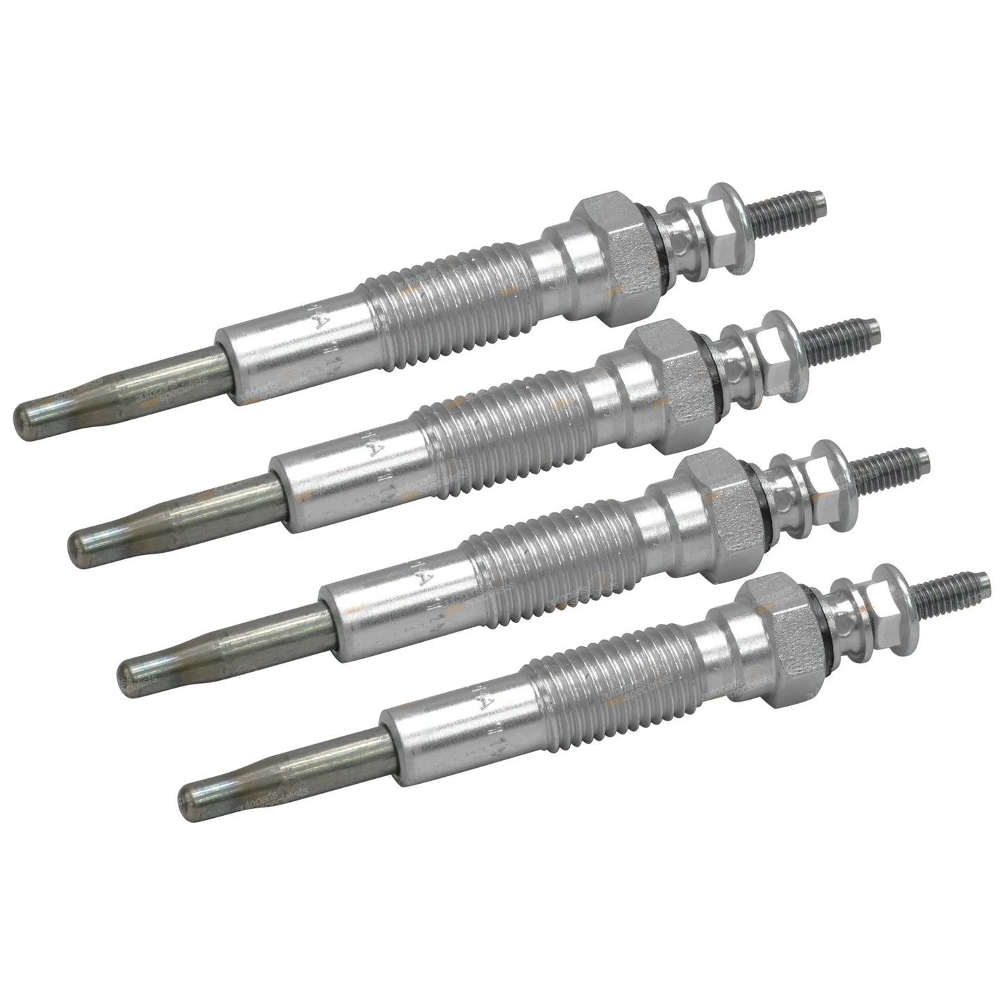 Set of 4 Glow Plugs for Ford Courier Ute (2002–2008)