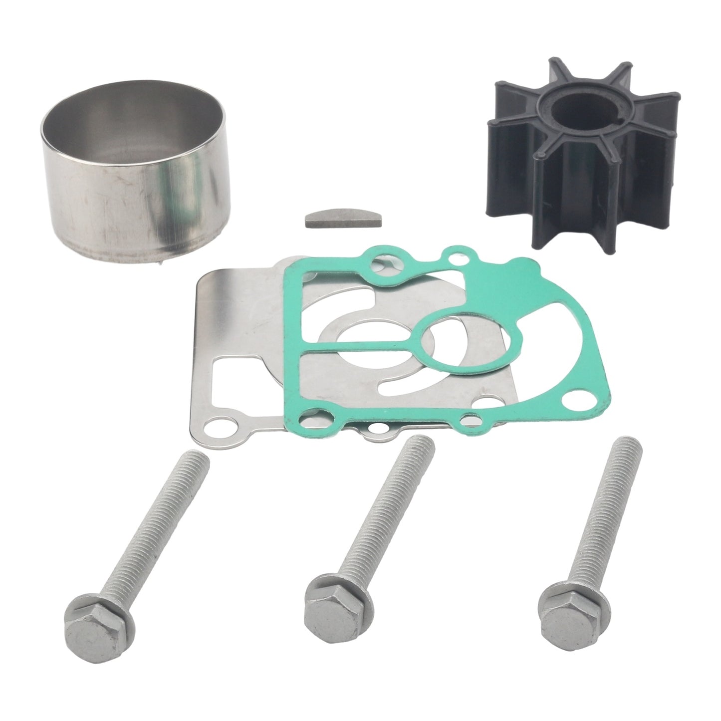 Water Pump Rebuild Service for Nissan Tohatsu Outboard Engines (9.9–20 HP)