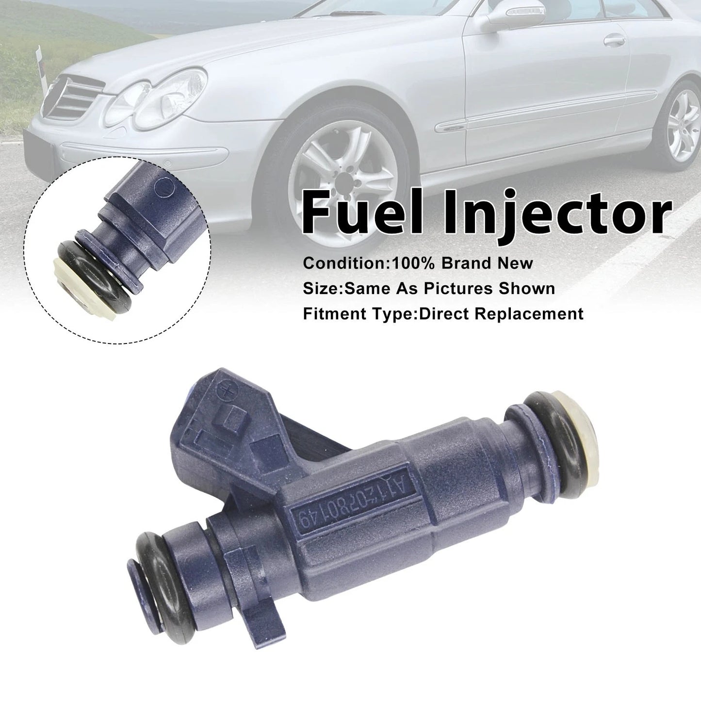 Fuel Injector for Mercedes-Benz CLK320 SLK320 (2000–2005) 0280156014