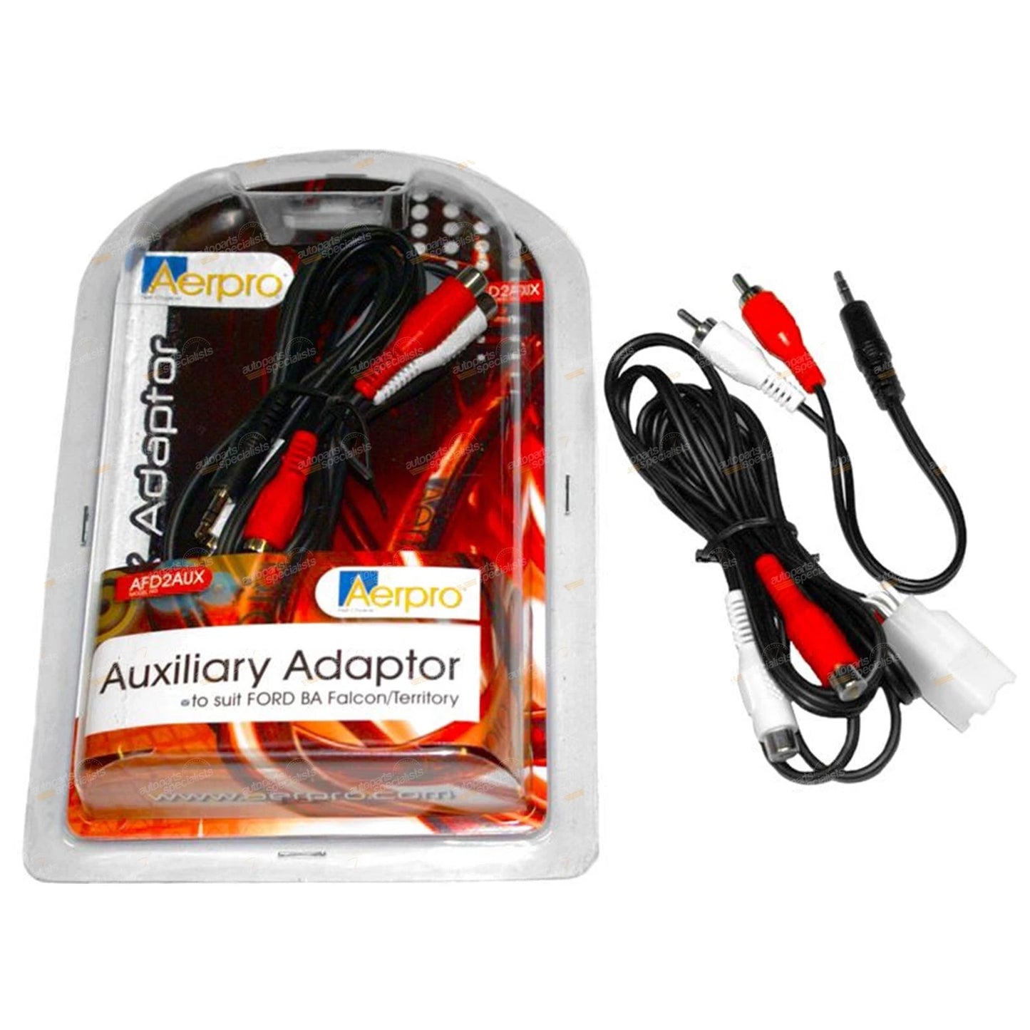 Auxiliary Adaptor Cable for Ford BA BF Falcon Territory SX SY (2002–2016)